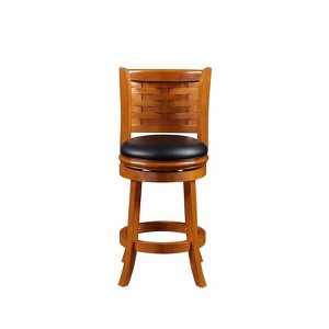 24" Sumatra Swivel Counter Height Barstool - Boraam - 1 of 4