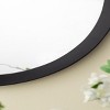 GlasFlength Decorative Wall Mirrors Circle Mirror Wall Mirror Antique Classic Mirror Decorative Mirror for Living Room, Black, 19.8"*19.8"*19.8" - 4 of 4