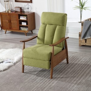 NicBex Modern Accent Chair Armchair Lounge Chair with Wood Frame Comfy Chair for Living Room, Bedroom, Office - 1 of 4