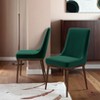Christopher Knight Home Galbraith Mid-Century Modern Solid Wood and Fabric Upholstered Dining Chair(Set of 2) - 2 of 4