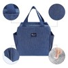 REGALWOVEN Oxford Reusable Insulated Storage Picnic Lunch Bags 9.8 x 5.5 x 9.8 Inches - 3 of 4