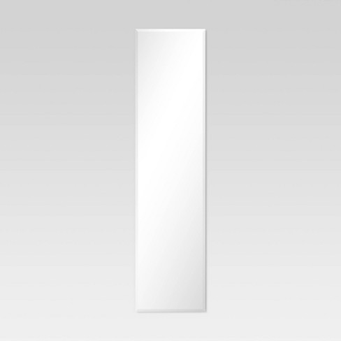 12 X 48 Rectangle Frameless Door, Over The Door Mirror White Target