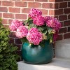 12.25"H Sullivans Turquoise Fat-Bottomed Pot Set of 2, Multicolored - 3 of 4
