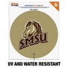 Southwest Minnesota State University Secondary Logo Automotive Car Window Locker Circle Bumper Sticker - 2 of 4
