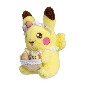 Pokemon Center Pikachu Happy Spring Plush (2024) - 7 ¾ In. - 1 of 4