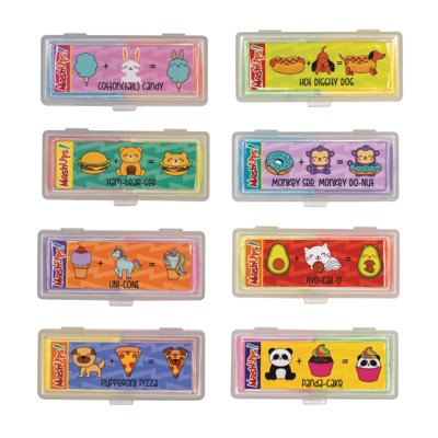 Geddes Mashups Trendy Friendz Kneaded Erasers - 24 per display
