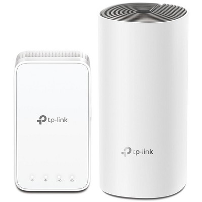 TP-Link Deco-E3AC1200 Whole Home Dual-Band Mesh Wi-Fi System 2 Pack - Certified Refurbished