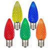 Novelty Lights C9 LED Faceted Christmas Replacement Bulbs Dimmable 25 Pack - 2 of 4
