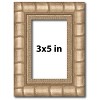 PosterPalooza | 3x5 Modern Bamboo Picture Frame, UV Acrylic, 5 Finishes - 2 of 4