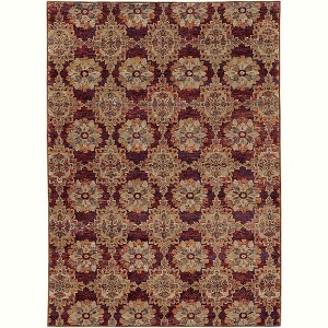 Oriental Weavers Andorra 6883A Red/ Gold Indoor Area Rug - 3'3" x 5'2" - 1 of 1