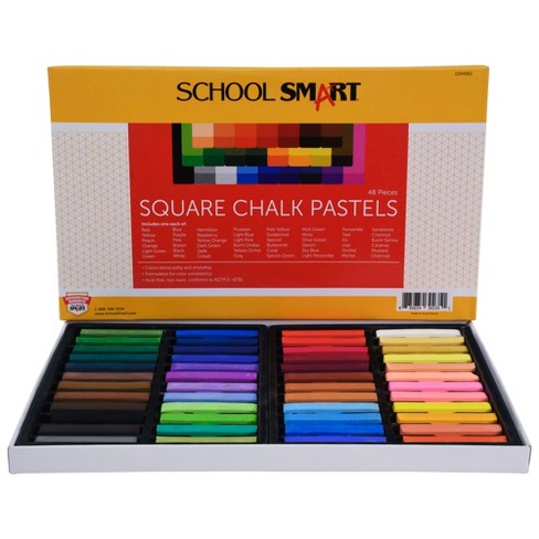 Rainbow Coloured Chalk Blocks, Size: 3*3 Inches at best price in Udaipur