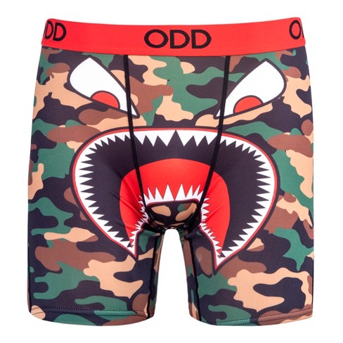 Odd Sox, Men's Novelty Boxer Briefs, Camouflage Camo Jungle Fun Graphic ...