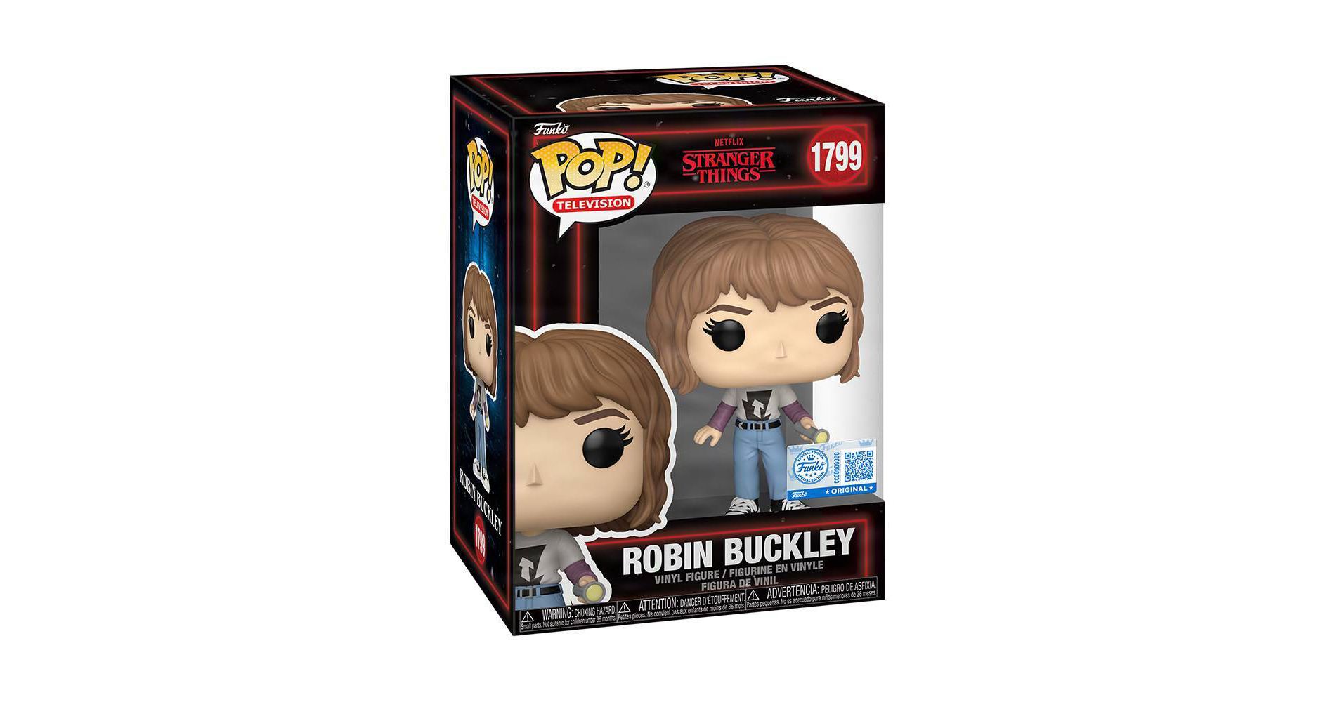 Funko Pop! Television: Netflix Stranger Things - Robin Buckley Vinyl Figure #1799 – (Target Exclusive)