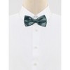 Allegra K Men's Pre-tied Solid Adjustable Classic Tuxedo Wedding Bow Ties - 2 of 4