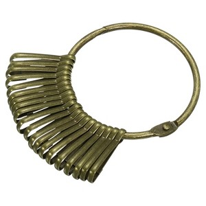 Unique Bargains Metal Wear-Resistant Portable Office Hotel Key Management Holder - 1 of 4