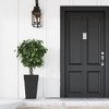 Bloem Finley Tall Indoor Outdoor Plastic Square Planter, 25in - 2 of 4