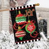 Joy Ornaments Christmas House Flag Holiday 28" x 40" Briarwood Lane - 4 of 4