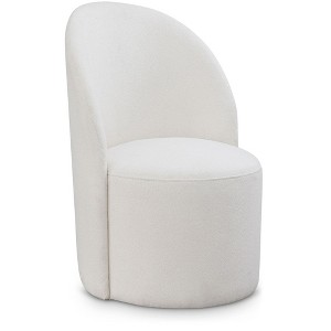 Meridian Furniture,Hautely Boucle Fabric Accent Chair - 1 of 4