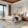 Abynow Medallion Faded Persian Indoor Area Rug - 3 of 4
