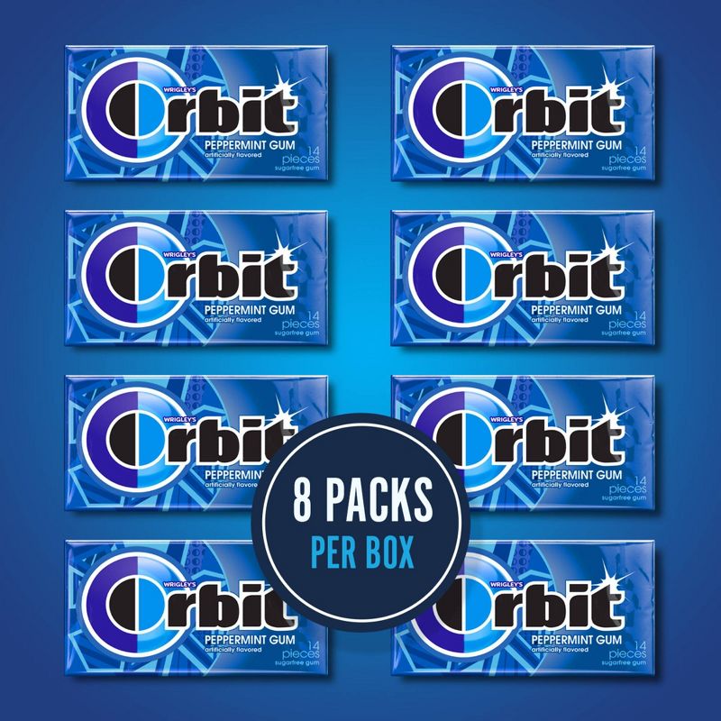 Orbit Peppermint Sugarfree Gum Value Pack - 112ct, 4 of 13