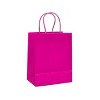 4pk Small Gift Bag Hot Pink - Spritz™ - 4 of 4