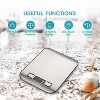 Ultrean Food Scale, Digital Kitchen Scale Weight Grams and Ounces for Baking Cooking and Meal Prep,11lb (Batteries Included) - 3 of 4