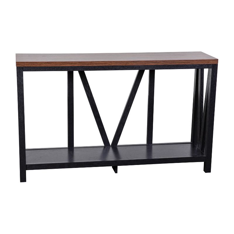 Emma and Oliver Modern Farmhouse Entryway Console Accent Table, 1 of 11