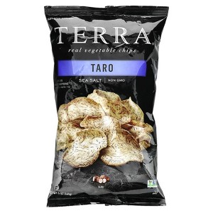 Terra, Real Vegetable Chips, Taro, Sea Salt, 5 oz - 1 of 2