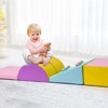 COZONY Foam Climbing Blocks for Toddlers, 5-Piece Soft Play Set with Non-Slip Base for Indoor Active Play - 4 of 4