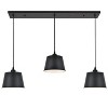 Elegant Lighting Nota 3 light black Pendant - 4 of 4