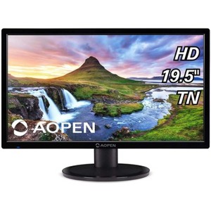 Acer AOPEN CH1 - 19.5" Monitor HD 1366x768 60Hz Twisted Nematic Film 5ms 200Nit - Manufacturer Refurbished - 1 of 3