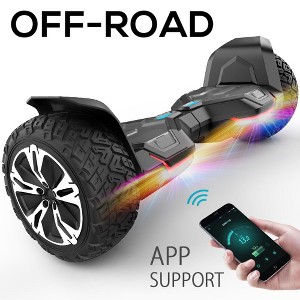 Mastgoal 8.5 inch 700W off-Road Hoverboard - All Terrain Hoverboard with Bluetooth Speaker and LED Lights, 10 mph,  265lbs Loads - 1 of 4