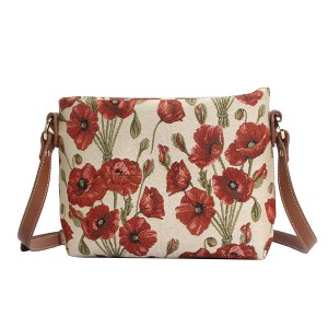 Signare USA Poppy Red Floral Crossbody Bag - 1 of 4