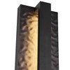 LamQee Modern Linear Outdoor Wall Lights Exterior Lighting Fixtures Outdoor Wall Sconce Outside Wall Mount Lights with Textured Surface - 3 of 4