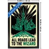 Trends International Wicked: For Good (2025) - All Roads Lead To The Wizard Framed Wall Poster Prints - 3 of 4
