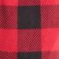 buffalo plaid enlarged red black