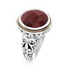Ross-Simons Balinese 15.00 Carat Ruby Ring in 18kt Yellow Gold and Sterling Silver - 3 of 4