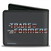 Adult Optimus Prime and Bumblebee Built For Greatness Pose Bi-Fold Wallet - 2 of 3