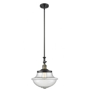 Oxford - 1 Light Mini Pendant In Traditional Style-15 Inches Tall and 11.75 Inches Wide - 1 of 1