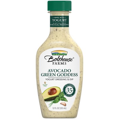 Bolthouse Farms Avocado Green Goddess Yogurt Dressing & Dip - 12 fl oz