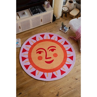 Lany Space Jessica Miller Smiley Sunburst Round