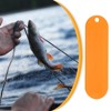 Unique Bargains Fishing Net Repair Line Kits Plastic Netting Needle Shuttle 3 Pcs Orange 5.12"x1.46"x0.13" - 4 of 4