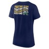 NCAA Notre Dame Fighting Irish Women's Bi-Blend Crew T-Shirt - 2 of 2