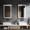 Dovelina LED Bathroom Vanity Mirror Rectangle Wall Mirror with Beveled Edges - 2 of 4