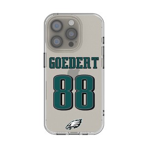 NFL Philadelphia Eagles Players Game Tactic Clear Cell Phone Case for Apple iPhone - 1 of 4