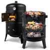 Winado Kamado Portable 144 Square Inches Smoker & Grill - 2 of 4