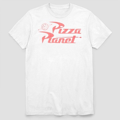 Men's Toy Story Pizza Planet Short Sleeve Graphic T-Shirt - White S