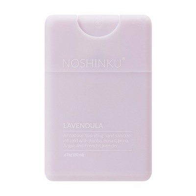 NOSHINKU Refillable Lavendula Ultra Moisturizing Pocket Sanitizer - Trial Size - 20mL