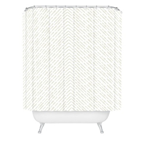 Iveta Abolina Roux Cream Shower Curtain Beige - Deny Designs: Boho ...