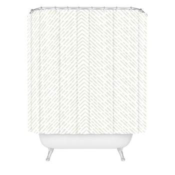 Iveta Abolina Roux Cream Shower Curtain Beige - Deny Designs
